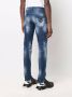 Philipp Plein Destroyed traight jeans Blauw - Thumbnail 4