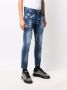 Philipp Plein Gerafelde jeans Blauw - Thumbnail 3