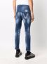 Philipp Plein Gerafelde jeans Blauw - Thumbnail 4