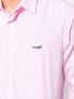 Philipp Plein Gestreept overhemd Roze - Thumbnail 5