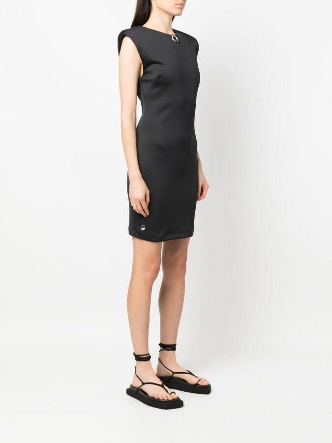 Philipp Plein Getailleerde mini-jurk Zwart