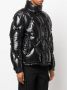 Philipp Plein Gewatteerd donsjack Zwart - Thumbnail 3