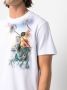 Philipp Plein Grafisch T-shirt Wit - Thumbnail 5