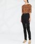 Philipp Plein High waist bikerjeans Zwart - Thumbnail 2