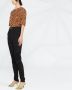 Philipp Plein High waist bikerjeans Zwart - Thumbnail 3