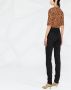 Philipp Plein High waist bikerjeans Zwart - Thumbnail 4