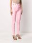 Philipp Plein Super high-waist jegging Roze - Thumbnail 3