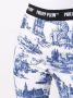 Philipp Plein High waist legging Blauw - Thumbnail 5