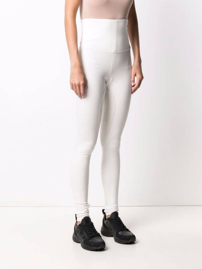Philipp Plein High waist legging Wit