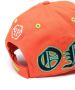 Philipp Plein Honkbalpet met geborduurd logo Oranje - Thumbnail 2