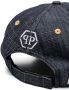 Philipp Plein Honkbalpet met logopatch Blauw - Thumbnail 2