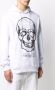 Philipp Plein Hoodie met doodskopprint Wit - Thumbnail 3