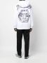 Philipp Plein Hoodie met grafische print Wit - Thumbnail 2