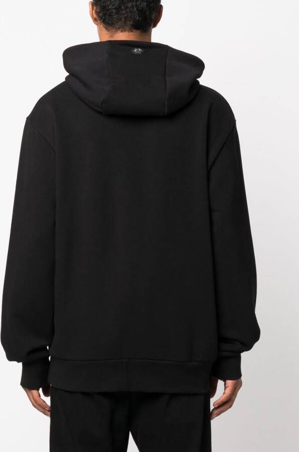 Philipp Plein Hoodie met grafische print Zwart