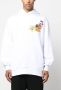 Philipp Plein Hoodie met Hawaii-print Wit - Thumbnail 4
