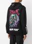 Philipp Plein Hoodie met logopatch Zwart - Thumbnail 3