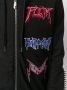 Philipp Plein Hoodie met logopatch Zwart - Thumbnail 4