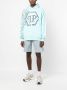 Philipp Plein Hoodie met logoprint Blauw - Thumbnail 2