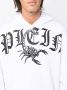 Philipp Plein Hoodie met logoprint Wit - Thumbnail 5