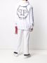 Philipp Plein Hoodie met logoprint heren Spandex Elastane katoen XXXL Wit - Thumbnail 2