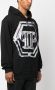 Philipp Plein Hoodie met logoprint Zwart - Thumbnail 3