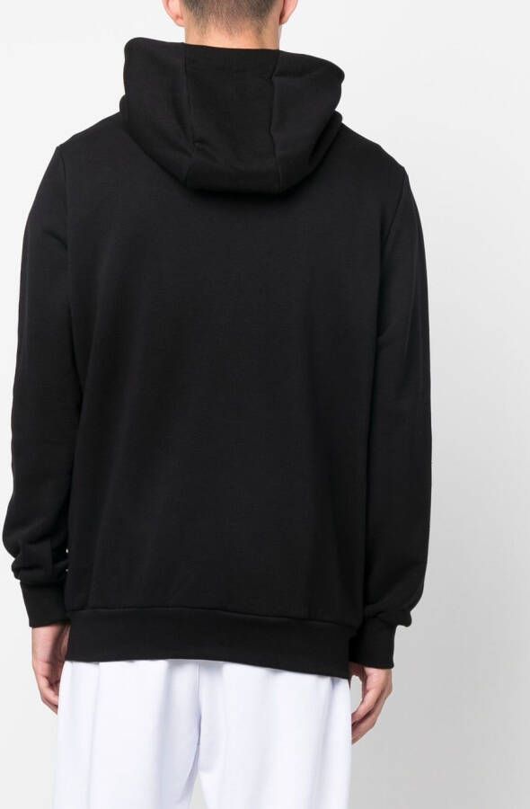 Philipp Plein Hoodie met logoprint Zwart