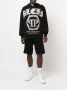 Philipp Plein Hoodie met logoprint Zwart - Thumbnail 2