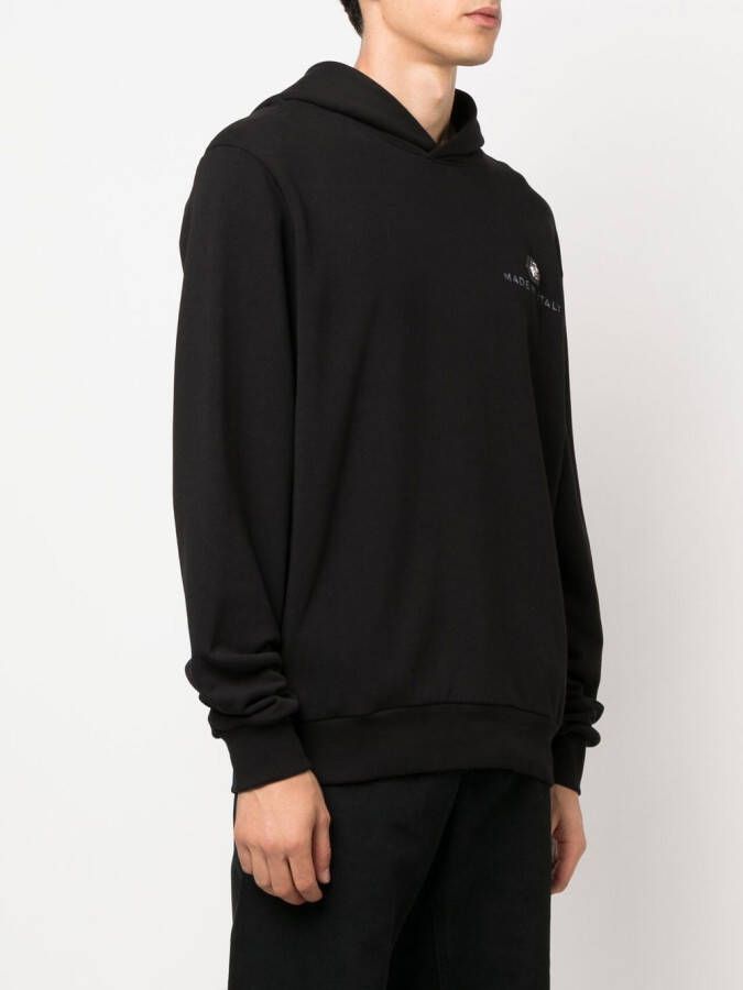 Philipp Plein Hoodie met logoprint Zwart