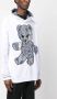 Philipp Plein Hoodie met teddybeer-print Wit - Thumbnail 3