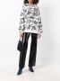 Philipp Plein Hoodie verfraaid met kristallen Wit - Thumbnail 2
