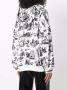 Philipp Plein Hoodie verfraaid met kristallen Wit - Thumbnail 4
