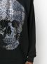 Philipp Plein Hoodie verfraaid met stras Zwart - Thumbnail 5