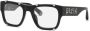 Philipp Plein Icon bril met vierkant montuur Zwart - Thumbnail 2