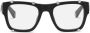 Philipp Plein Icon bril met vierkant montuur Zwart - Thumbnail 3