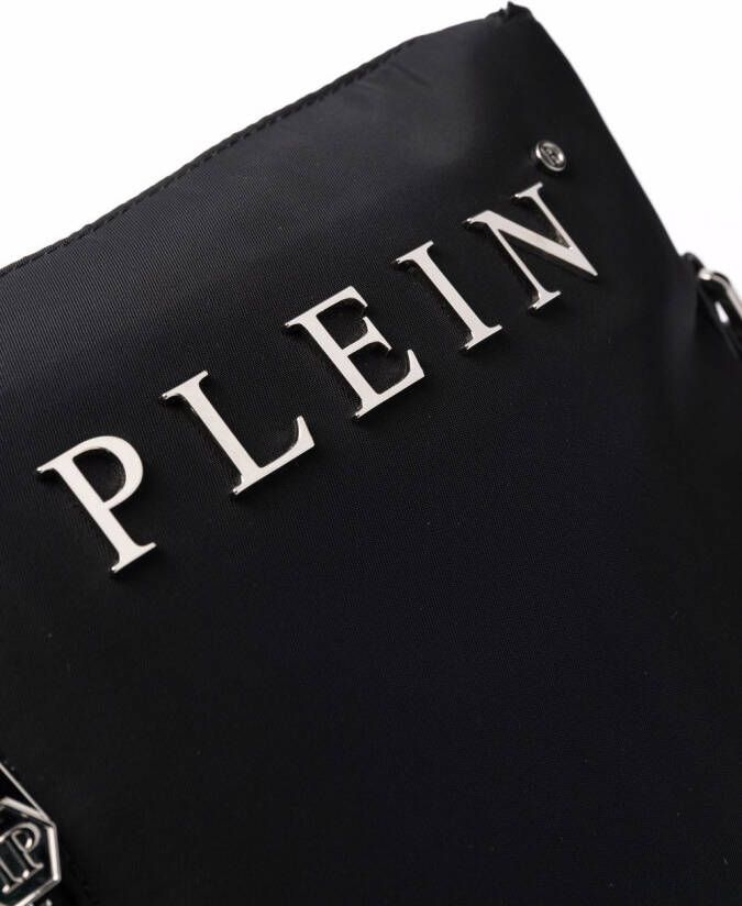 Philipp Plein Iconic Plein messengertas met logo Zwart