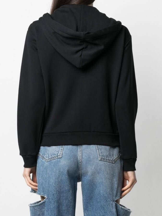 Philipp Plein Jack met capuchon Zwart