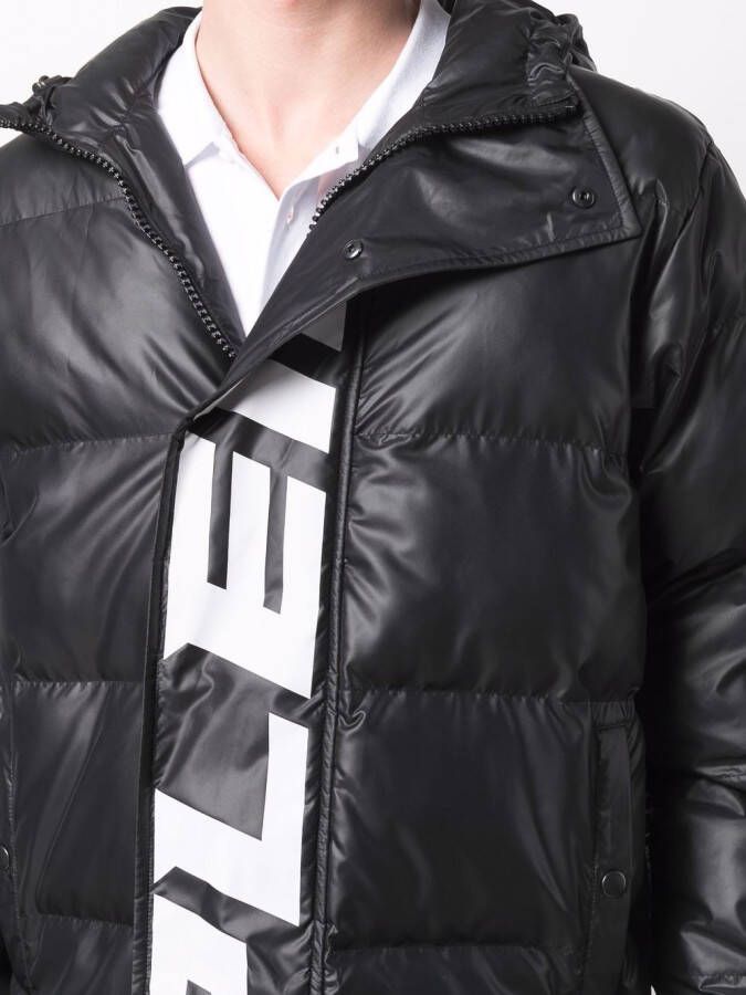 Philipp Plein Jack met capuchon Zwart