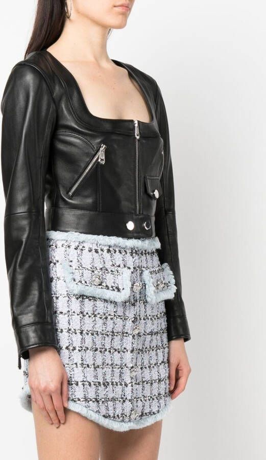 Philipp Plein Jack met ritssluiting Zwart