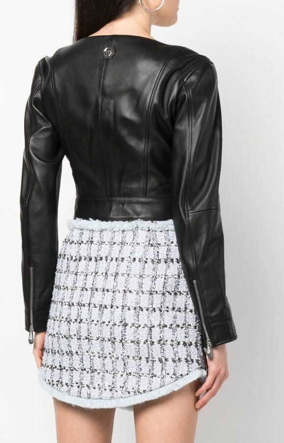 Philipp Plein Jack met ritssluiting Zwart