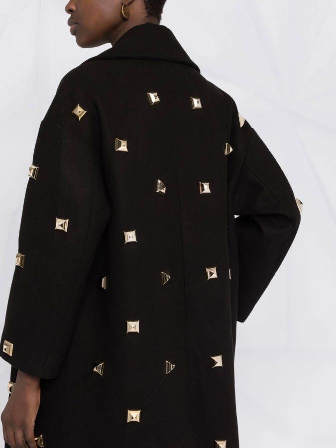 Philipp Plein Jas met studs Zwart
