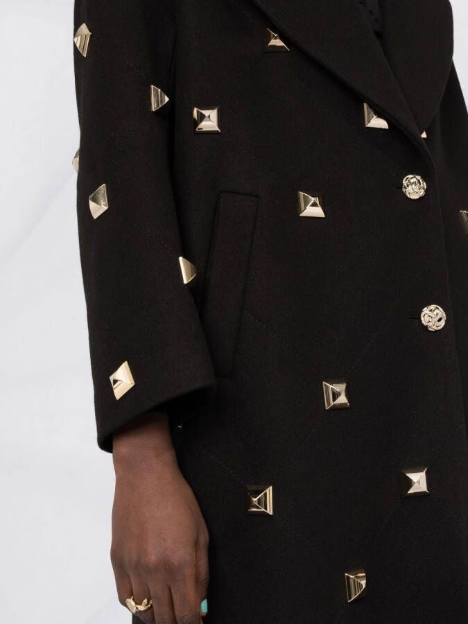 Philipp Plein Jas met studs Zwart