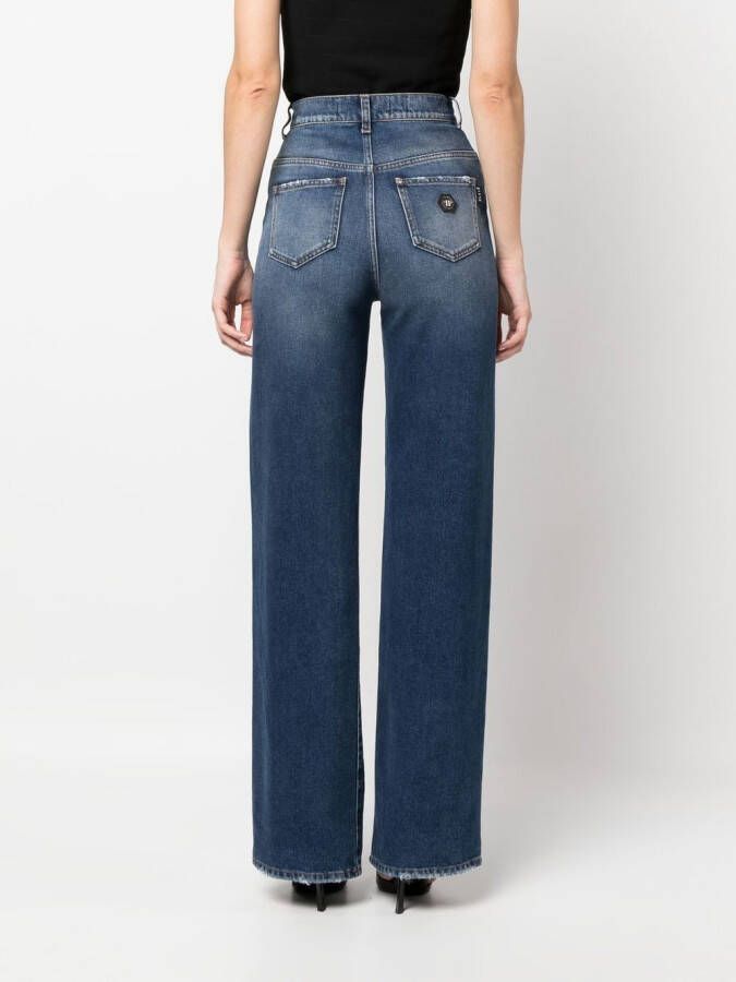 Philipp Plein Jeans Blauw