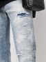 Philipp Plein Jeans met gerafeld detail Blauw - Thumbnail 5