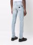 Philipp Plein Jeans met logoplakkaat Blauw - Thumbnail 4