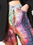 Philipp Plein Jeans met pailletten Blauw - Thumbnail 5