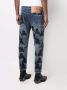 Philipp Plein Jeans met toelopende pijpen Blauw - Thumbnail 4