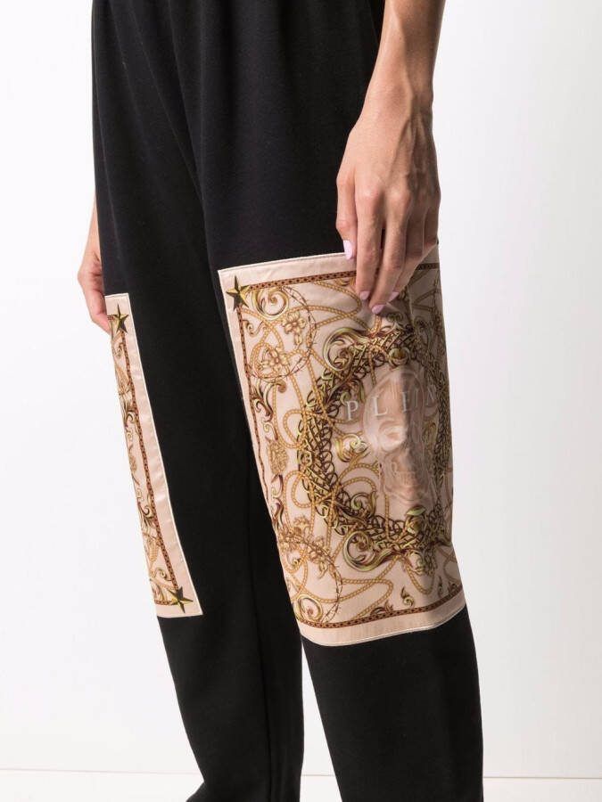 Philipp Plein Joggingbroek met print Zwart