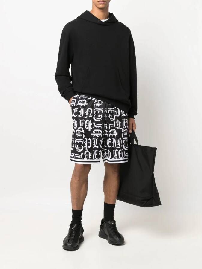 Philipp Plein Joggingshorts Zwart
