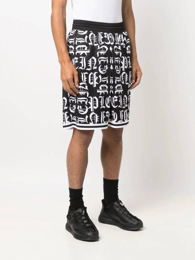 Philipp Plein Joggingshorts Zwart