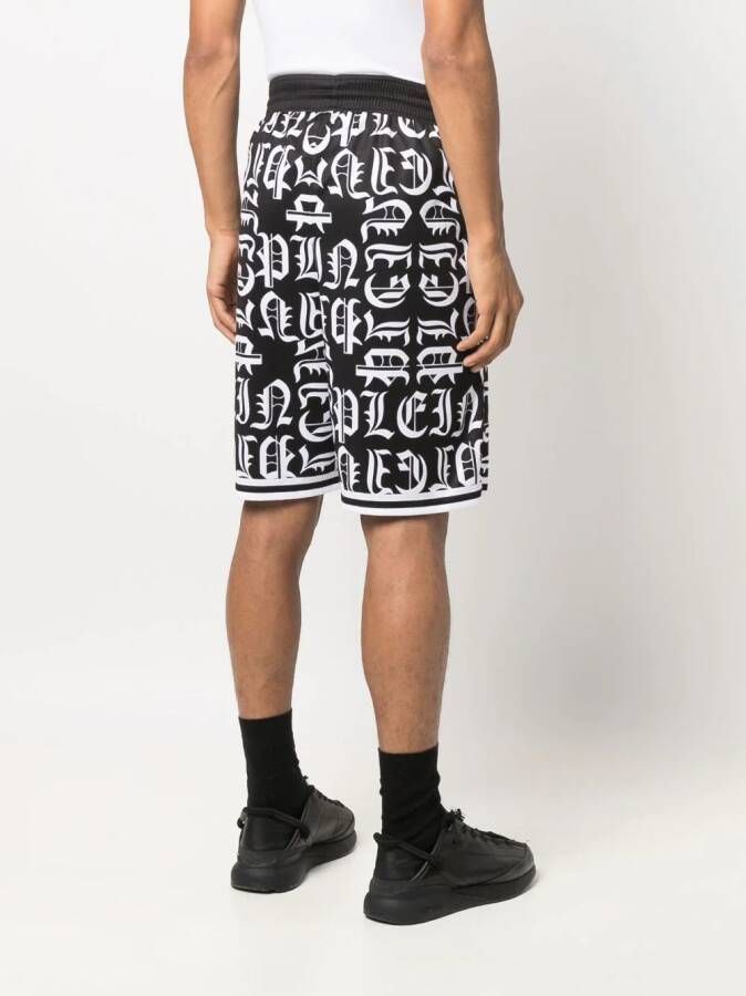 Philipp Plein Joggingshorts Zwart